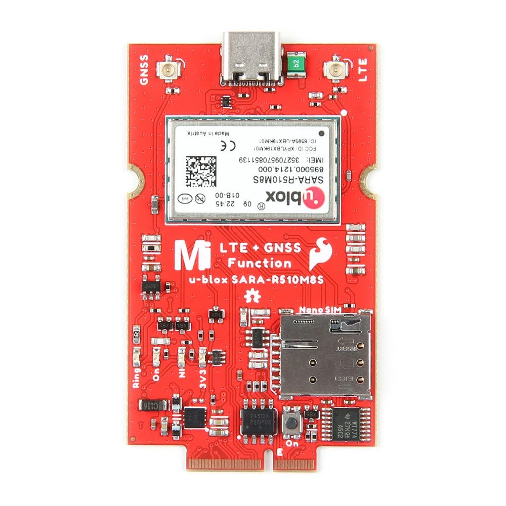 SparkFun LTE GNSS Function Board - SARA-R5 5 SparkFun LTE GNSS Function Board - SARA-R5 - Image 3