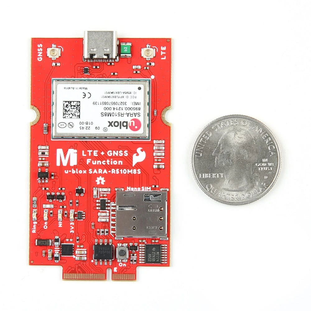 SparkFun LTE GNSS Function Board - SARA-R5 7 SparkFun LTE GNSS Function Board - SARA-R5 - Image 5