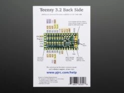 Teensy 3.2 + Header Strip -Electronic Accessories Store teensy 3 2 header strip pjrc 103220 13719598268478