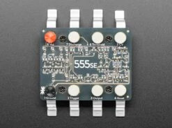 "Three Fives" 555SE Discrete Timer SMT Soldering Kit -Electronic Accessories Store three fives 555se discrete timer smt soldering kit emsl ada4457 28610620260547