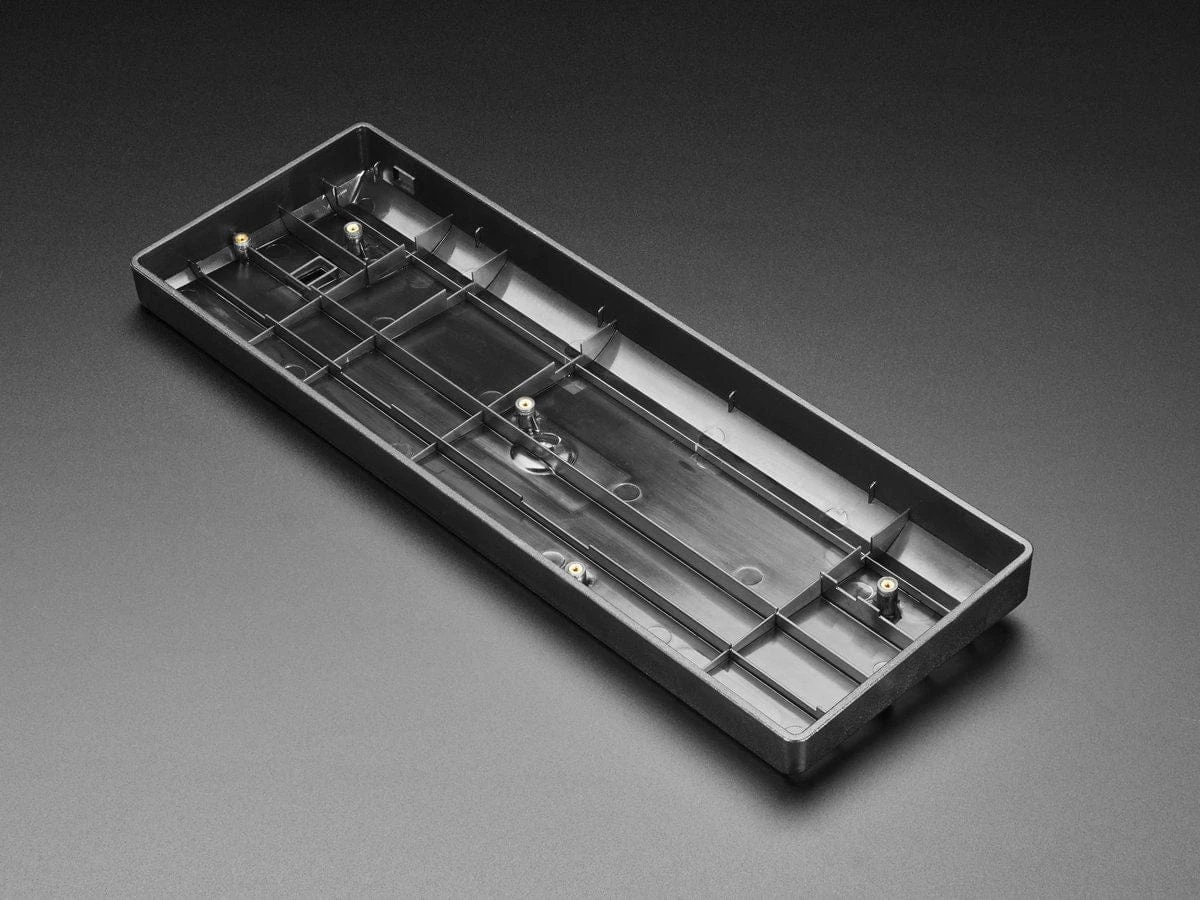 Translucent Smoke Plastic 60% / GH60 Keyboard Shell 3 Translucent Smoke Plastic 60% / GH60 Keyboard Shell