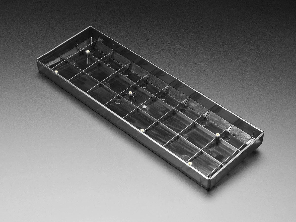 Translucent Smoke Plastic 65% / JKDK K68 Keyboard Shell 3 Translucent Smoke Plastic 65% / JKDK K68 Keyboard Shell