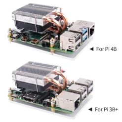 Type B Low-Profile ICE Tower Raspberry Pi 4 Cooler 12 Type B Low-Profile ICE Tower Raspberry Pi 4 Cooler -Electronic Accessories Store type b low profile ice tower raspberry pi 4 cooler 52pi ep 0132 38513132961987