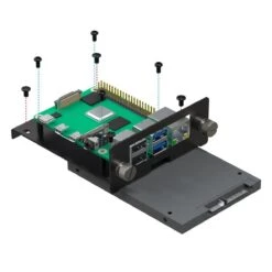 Uctronics 19" 1U Raspberry Pi Rack Mount With SSD Mounting Brackets (Holds 5x RPi) -Electronic Accessories Store uctronics 19 1u raspberry pi rack mount with ssd mounting brackets holds 5x rpi uctronics u6264 40587916574915