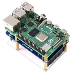 Uninterruptible Power Supply UPS HAT (B) For Raspberry Pi -Electronic Accessories Store uninterruptible power supply ups hat b for raspberry pi waveshare wav 20568 32025328386243
