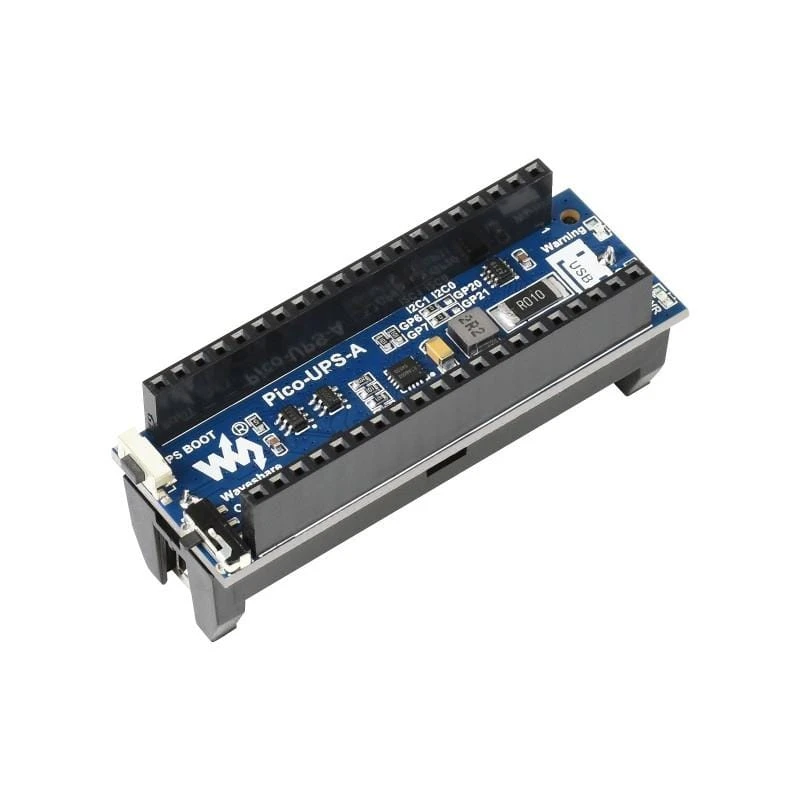 UPS Module For Raspberry Pi Pico (14500) 4 UPS Module For Raspberry Pi Pico (14500) - Image 2