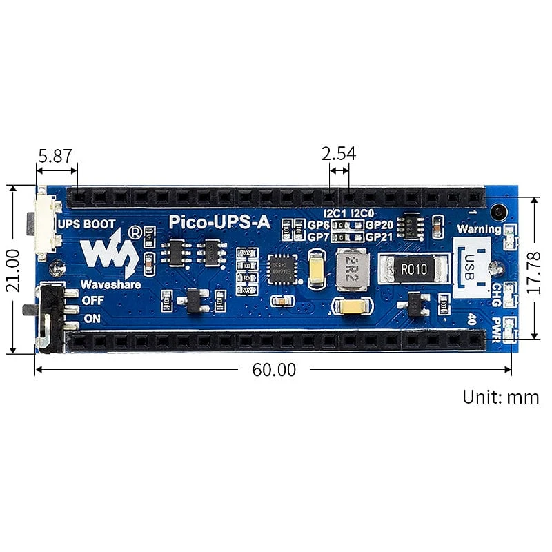 UPS Module For Raspberry Pi Pico (14500) 7 UPS Module For Raspberry Pi Pico (14500) - Image 5