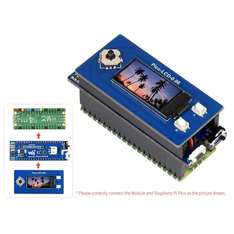 UPS Module For Raspberry Pi Pico With 600mAh LiPo Battery 8 UPS Module For Raspberry Pi Pico With 600mAh LiPo Battery - Image 6