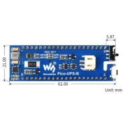 UPS Module For Raspberry Pi Pico With 600mAh LiPo Battery 15 UPS Module For Raspberry Pi Pico With 600mAh LiPo Battery -Electronic Accessories Store ups module for raspberry pi pico with 600mah lipo battery waveshare wav 20121 29048708432067
