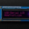 USB + Serial Backpack Kit With 16x2RGB Backlight Negative LCD (RGB On Black) -Electronic Accessories Store usb serial backpack kit with 16x2 rgb backlight negative lcd rgb on black adafruit ada784 28610534834371