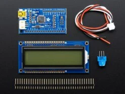 USB + Serial Backpack Kit With 16x2RGB Backlight Positive LCD (Black On RGB) -Electronic Accessories Store usb serial backpack kit with 16x2 rgb backlight positive lcd black on rgb adafruit ada782 28610535981251